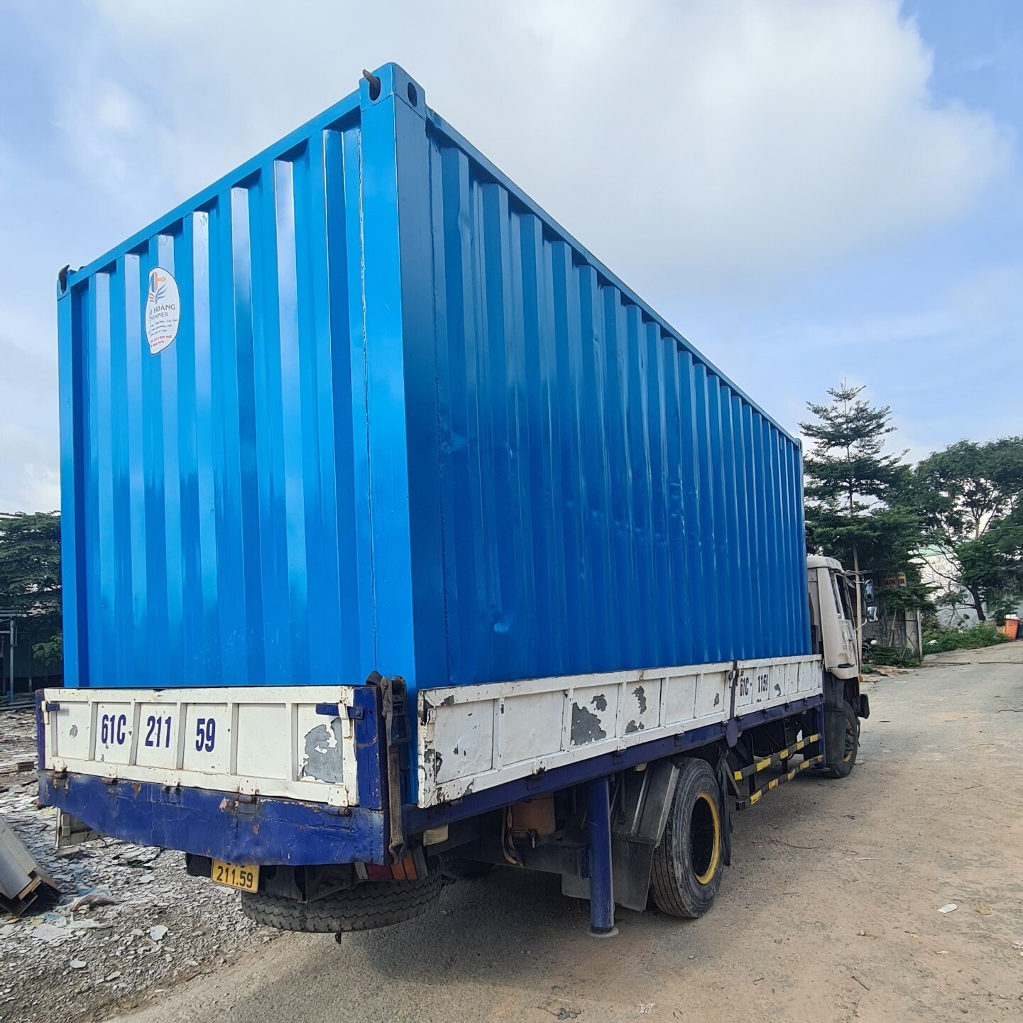 Container kho 20 feet chứa hàng hoá cont được thiết kế theo yêu cầu khách